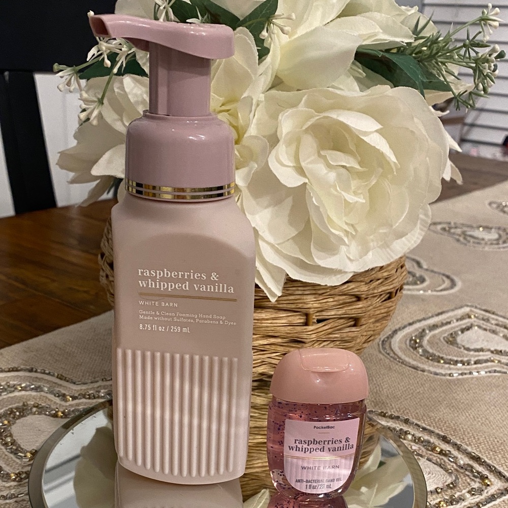 White Barn Pink Raspberries & Whipped Vanilla Set